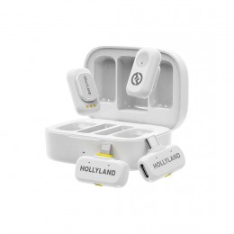 Петличный микрофон Hollyland Lark A1 Combo Белый