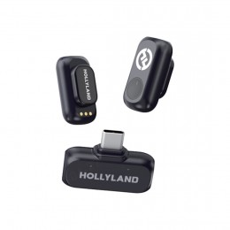 Петличный микрофон Hollyland Lark A1 Mini Duo USB-C Черный