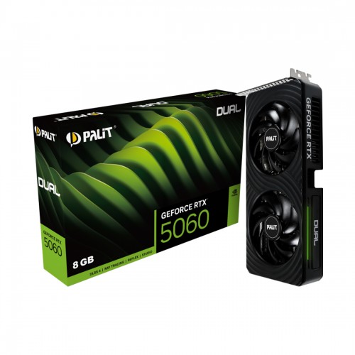 Видеокарта PALIT RTX5060 DUAL 8G (NE75060019P1-GB2063D)