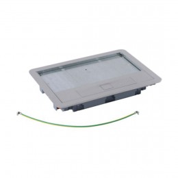 Крышка для напольной коробки стандартное исполнение Legrand 088003 8-12 модулей Нержавеющая сталь