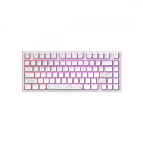 Клавиатура Dark Project ALU81A Terra Nostra White