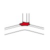 Отвод угловой Legrand 010763 DLP на 80/105/150