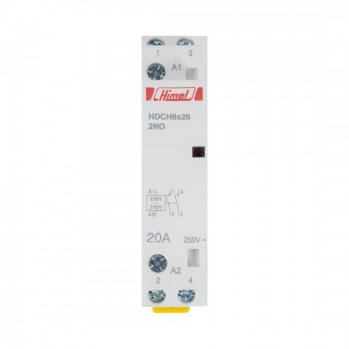 Модульный контактор Himel HDCH8S 2НО 20А 230В