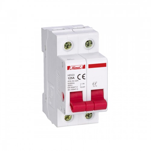 Выключатель-разъединитель Himel HDG3 2Р 63А