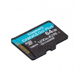 Карта памяти Kingston SDCG4/64GBSP Canvas Go Plus A2 U3 V30 64GB