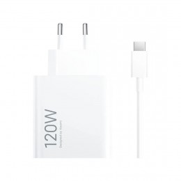Адаптер питания Xiaomi 120W HyperCharge Combo (Type-A) ( в комлпекте кабель Type-c)