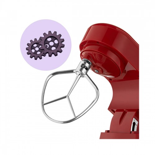 Планетарный миксер Kitfort КТ-1308-5 красный