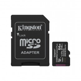 Карта памяти Kingston SDCS3/64GB Canvas Select Plus A1 U1 V10 64GB