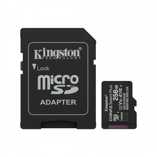 Карта памяти Kingston SDCS3/256GB Canvas Select Plus A1 U1 V10 256GB