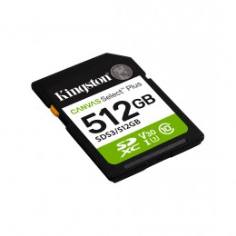 Карта памяти Kingston SDS3/512GB Canvas Select Plus C10 UHS-I U3 V30 512GB