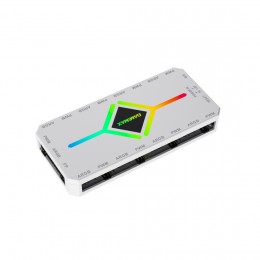 Контроллер подсветки Gamemax V4.0 ARGB+PWM HUB WH (12В)