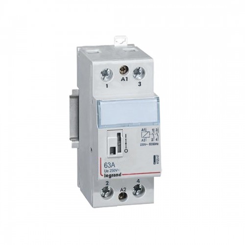 Модульный контактор Legrand 412547 2НО 63А CX³ 250/230В AC с руч.управления