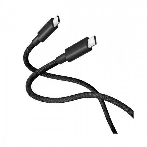 Интерфейсный кабель Xiaomi 6A High-speed USB4 Braided USB-C to USB-C Cable (1m) Черный