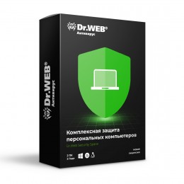 Антивирус Dr.Web Security Space 24М 2 ПК новая лицензия