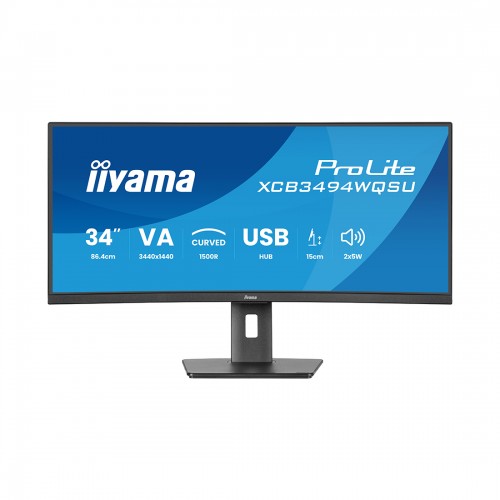 Монитор iiyama ProLite PL3494WQ XCB3494WQSU-B1 34\