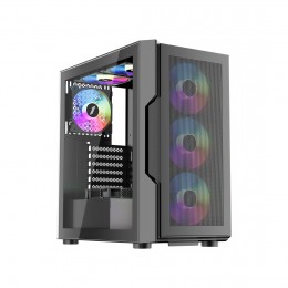 Компьютерный корпус 1STPLAYER T7-P BLACK без Б/П