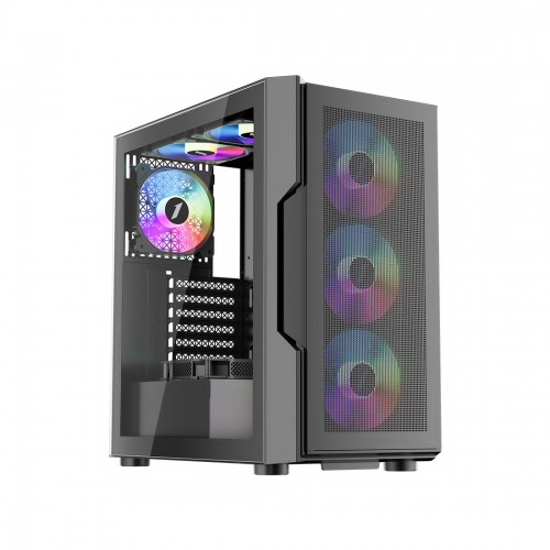 Компьютерный корпус 1STPLAYER T7-P BLACK без Б/П