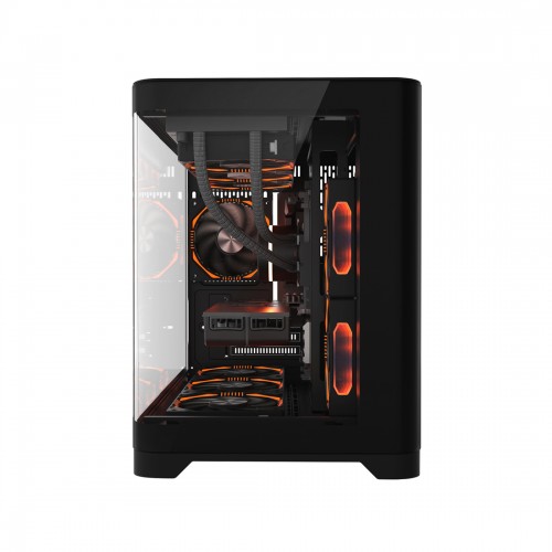 Компьютерный корпус 1STPLAYER UV6 BLACK без Б/П