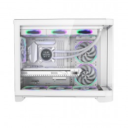 Компьютерный корпус 1STPLAYER UV6 WHITE без Б/П