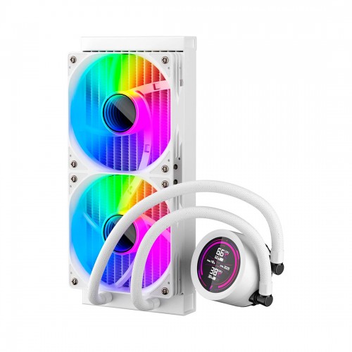 Кулер с водяным охлаждением 1STPLAYER TS1 240 WHITE