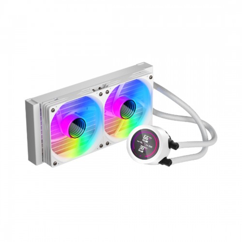 Кулер с водяным охлаждением 1STPLAYER TS4 240 WHITE