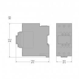 Контактор SE LC1D50AB7 3Р 50А 24В 50/60Гц винт.зажим E-Link
