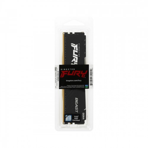 Модуль памяти Kingston FURY Beast KF432C16BB/8WP DDR4 8GB 3200MHz Чёрный