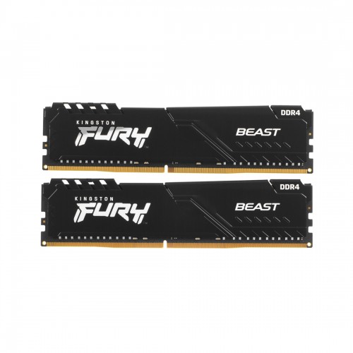 Комплект модулей памяти Kingston FURY Beast KF432C16BB1K2/32WP DDR4 32GB (Kit 2x16GB) 3200MHz Чёрный