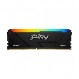Модуль памяти Kingston FURY Beast RGB KF432C16BB2A/8WP DDR4 8GB 3200MHz