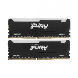 Комплект модулей памяти Kingston FURY Beast RGB KF432C16BB12AK2/32WP DDR4 32GB (Kit 2x16GB) 3200MHz