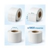 Термоэтикетки в рулоне Europrint EPLE-30.20.1800.40 (5 рулонов)