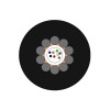 Кабель оптоволоконный ОМЗКГЦ-10-01-0,22- 8-8,0 кН