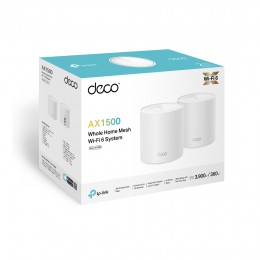 Домашняя Mesh-система Wi-Fi 6 TP-Link Deco X1500(2-pack)