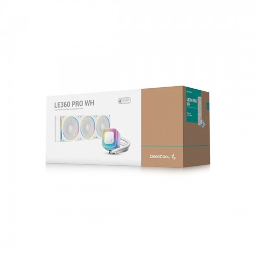 Кулер с водяным охлаждением Deepcool LE360 PRO WH