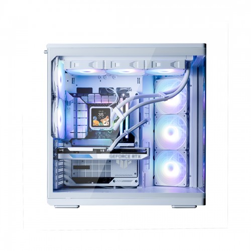 Компьютерный корпус Zalman P60 White без Б/П