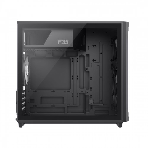 Компьютерный корпус Gamemax F35 BW Black без Б/П