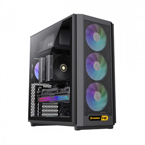 Компьютерный корпус Gamemax F46 Black без Б/П