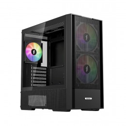 Компьютерный корпус 1STPLAYER AU7 Black без Б/П