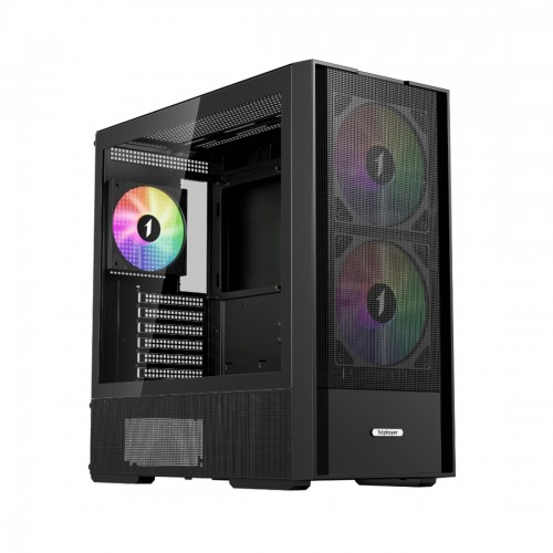 Компьютерный корпус 1STPLAYER AU7 Black без Б/П