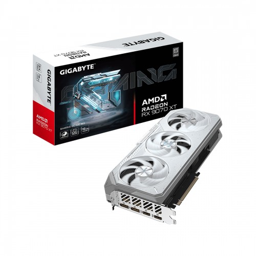 Видеокарта Gigabyte (GV-R907XGAMINGOCICE-16GD) Radeon RX 9070 XT GAMING OC ICE 16G