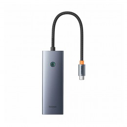 Концентратор Baseus UltraJoy Series 4-Port Space Grey (B0005280B811-08)