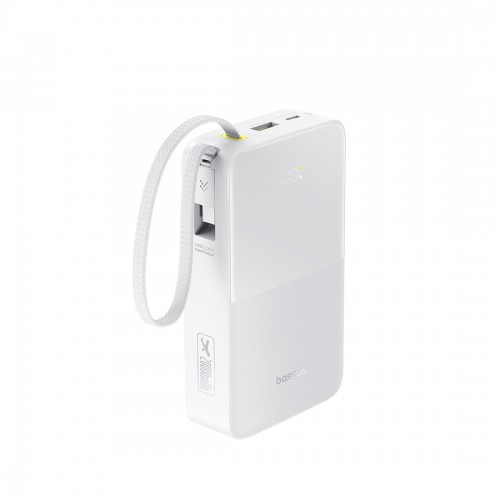 Портативный внешний аккумулятор Baseus EnerFill FC51 Bipow2 Pro 20000mAh 22.5W White (E0027700)