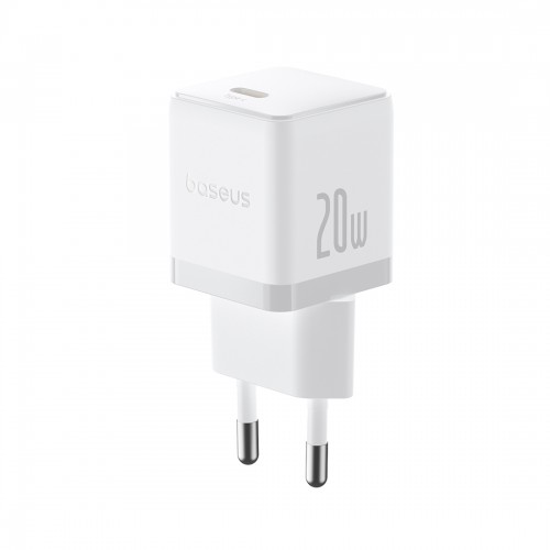 Адаптер питания Baseus Palm 1C 20W White(P10111602213-00)