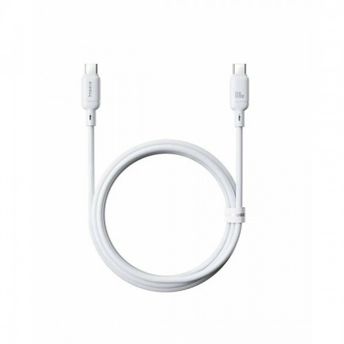 Интерфейсный кабель Baseus Silky Type-C to Type-C 100W 2m White (P10377704213-01)