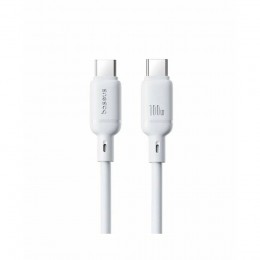 Интерфейсный кабель Baseus Silky Type-C to Type-C 100W 2m White (P10377704213-01)