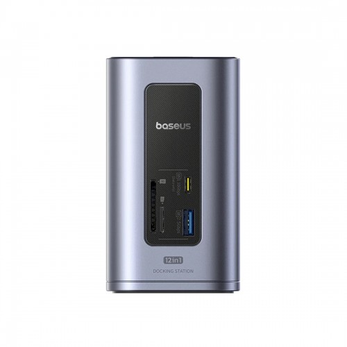 Док-станция Baseus NU1 Air Spacemate 12-in-1 Grey (B00568103813-00)