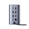 Док-станция Baseus NU1 Air Spacemate 12-in-1 Grey (B00568103813-00)