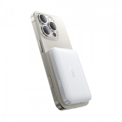 Портативный внешний аккумулятор Baseus EnerFill FM11 Ultra-Mini10000mAh 22.5W White (P1008210E213-00