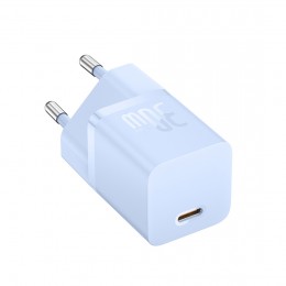 Адаптер питания Baseus GaN5 (mini) 1C 30W Blue (P10110902313-00)