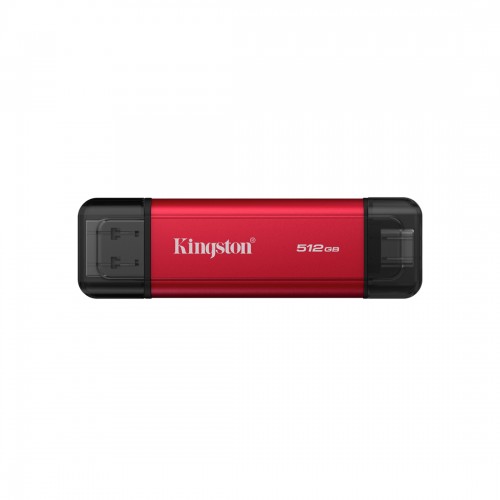 Внешний SSD диск Kingston 512GB Dual Portable Красный
